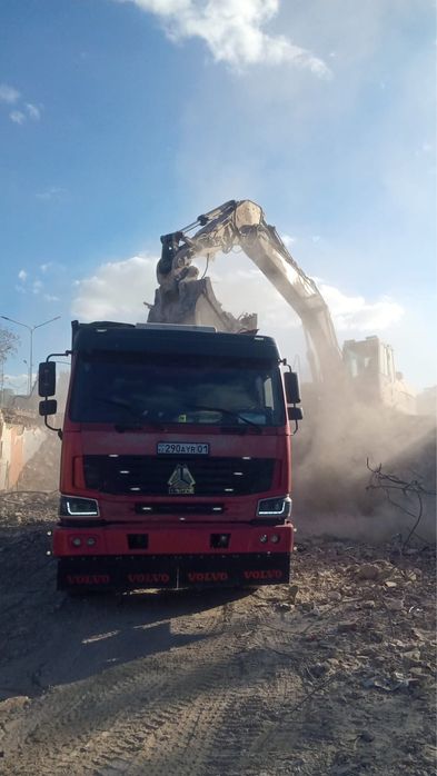 Вывоз мусора снега