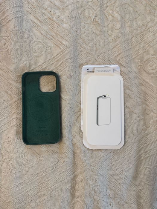 Husa iphone 14 pro verde inchis