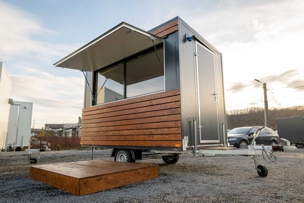 Rulota comerciala, FAST FOOD, food truck! Cu geam !!