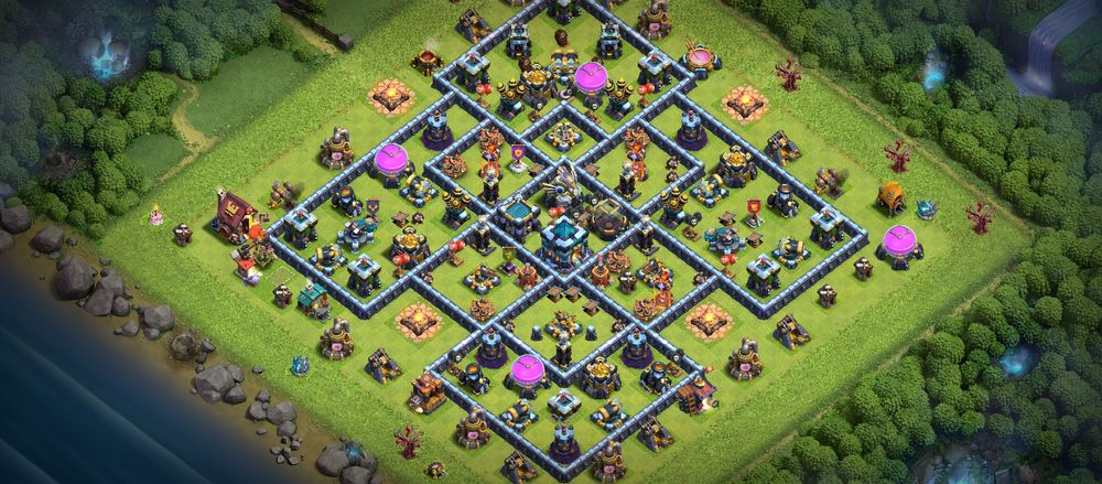 Аккаунт clash of clans 13 тх фулл (+клан 8 лвл)