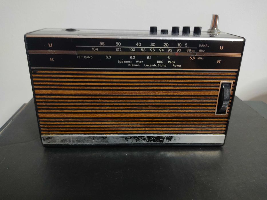 Radio TEDDY automatic made by ITT 4 lungimi de unda