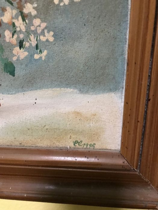 Pictura in ulei pe panza