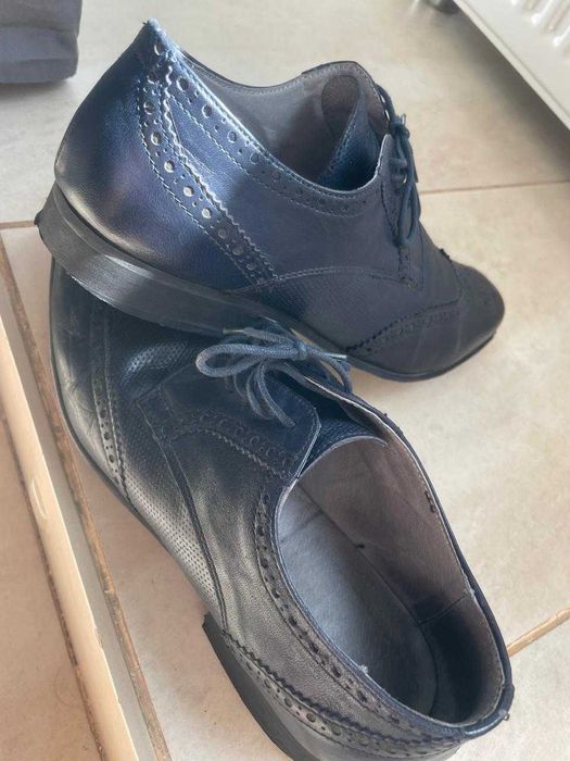 Туфли мужские LAVORA ZIOVE РАЗМЕР 42 кожаные и на кожаной подошве