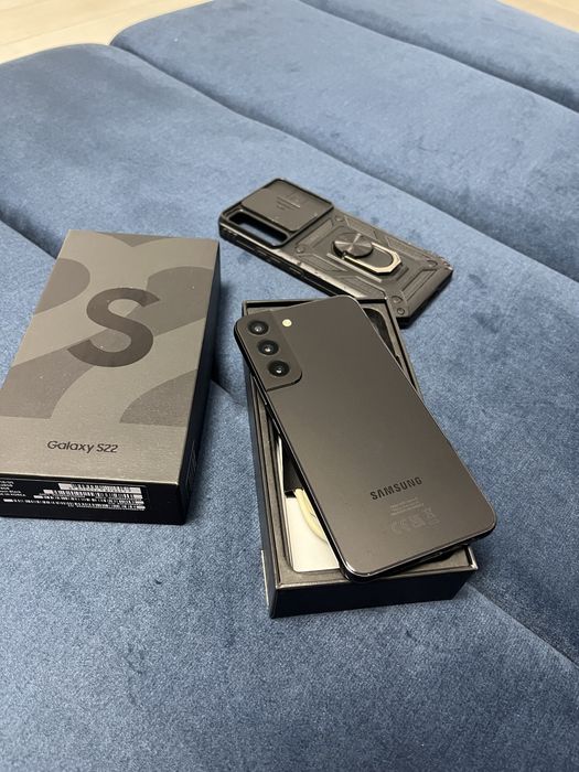 Samsung S22 5G Black 128GB Dual Sim