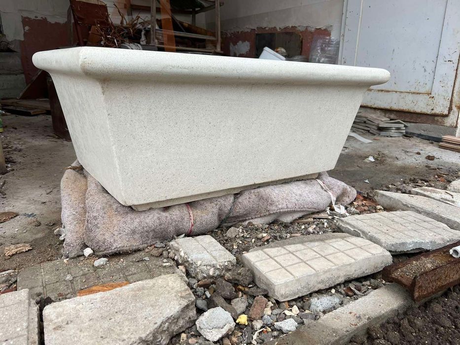 Корито от мозайка шлайфано обработено с импрегнатори   и сифон