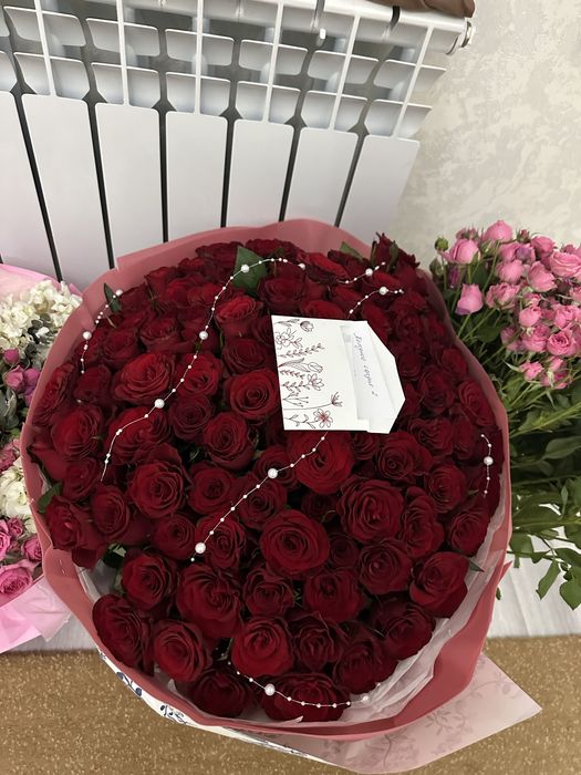 51шт роза бағасы 10мың саудасы бар