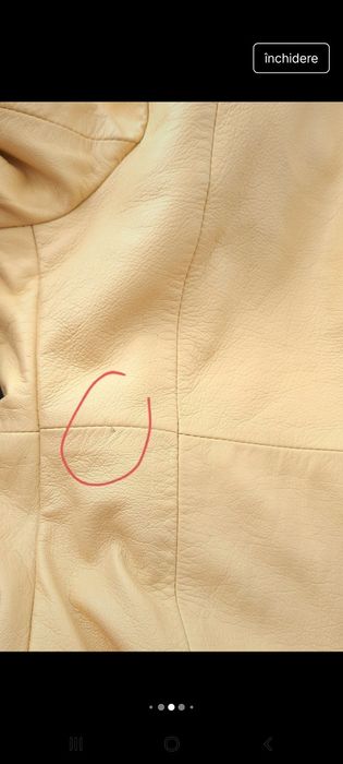 Geaca din piele naturala