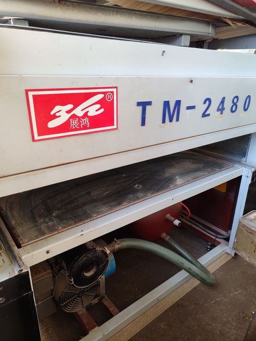 вакуумна мембранна преса с две маси