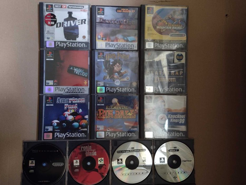 Jocuri si Memory Card-uri originale PlayStation 1 si 2