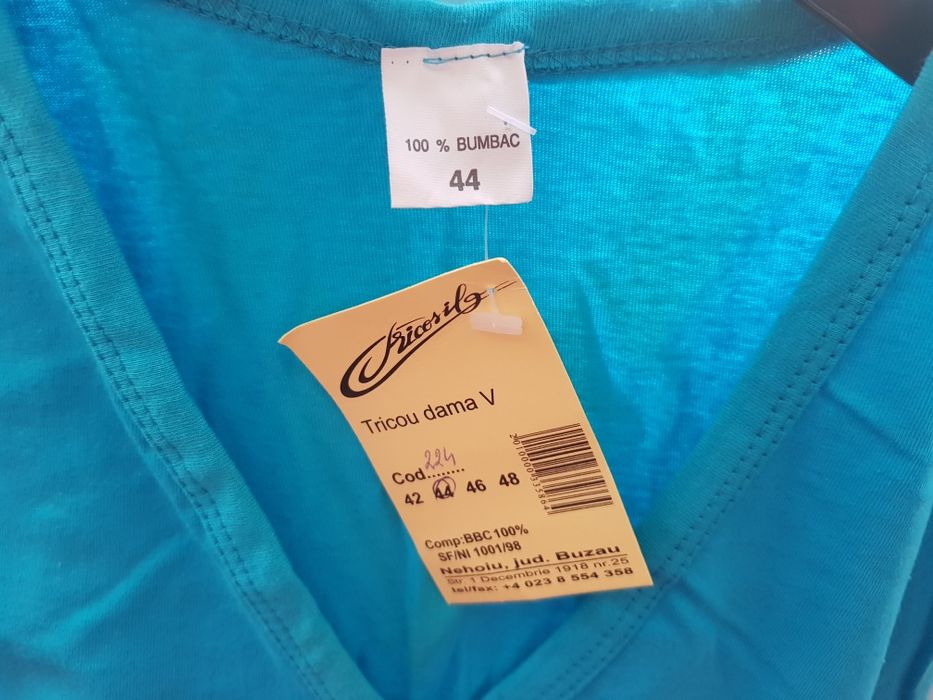 Tricou albastru femei