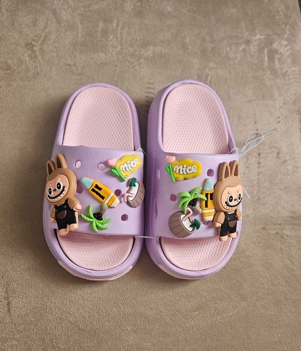 Papuci lila, marime 26-27