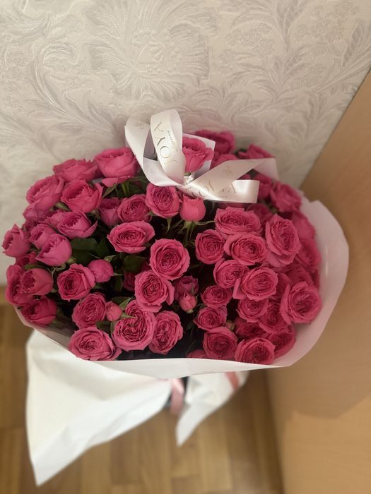 Цветы кустовый роз