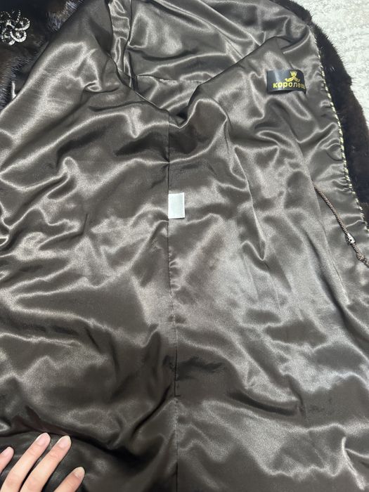 Шуба из натуральной норки