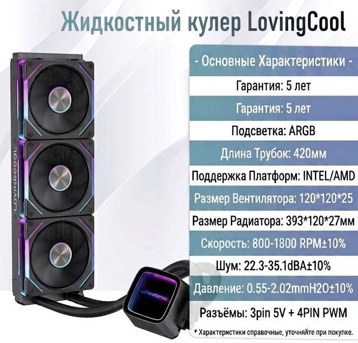 Жидкостный кулер для процессора LovingCool