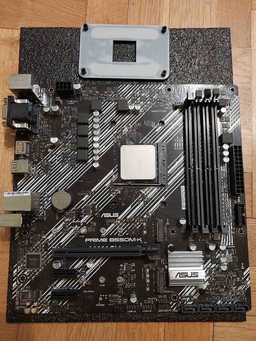 AMD Ryzen 7 3700X + Asus Prime B550M-K