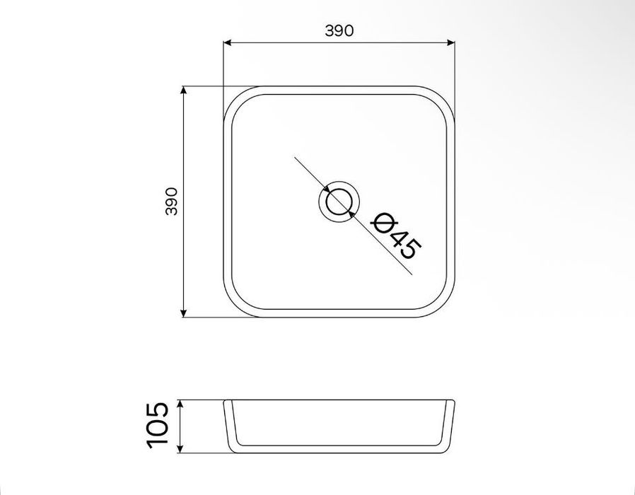 Стеклянная раковина