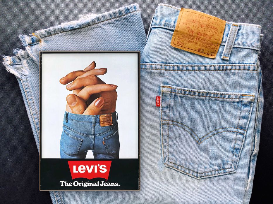 VINTAGE 2000 Colombia Made LEVI'S® 550™ Relaxed Fit Jeans — W31 L32