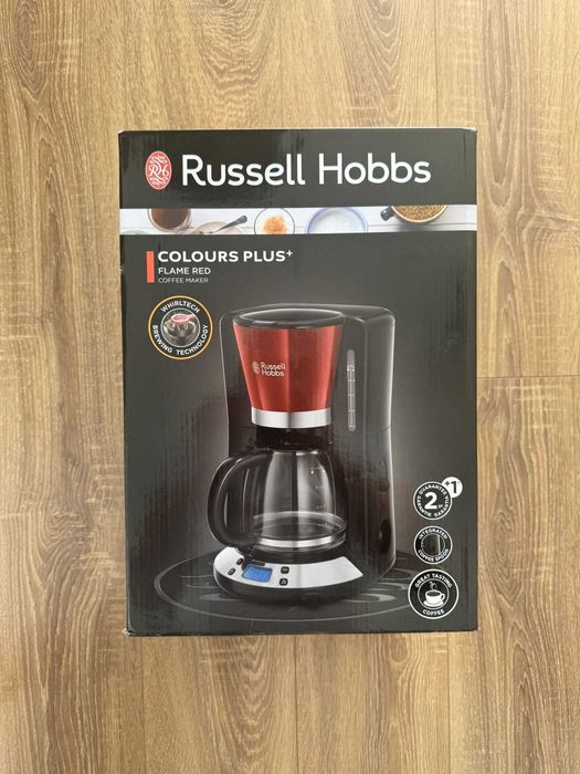 Cafetieră Russell Hobbs Colours Plus Red, nouă, sigilată