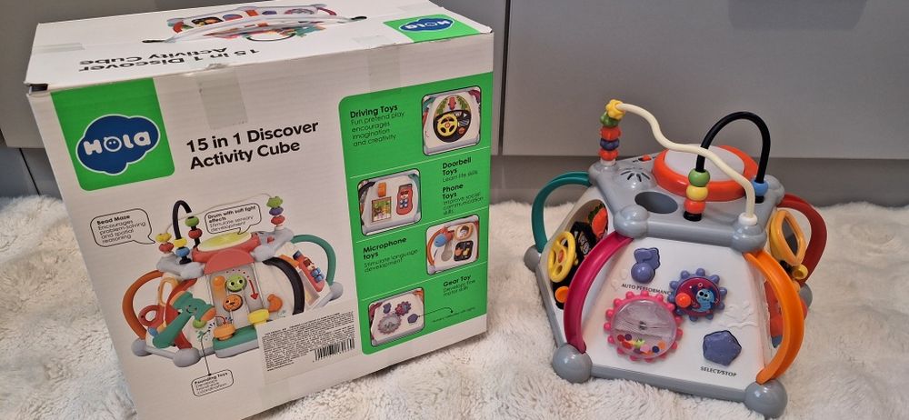 Centru de activitati bebelusi Hola Toys Tonomatul educativ