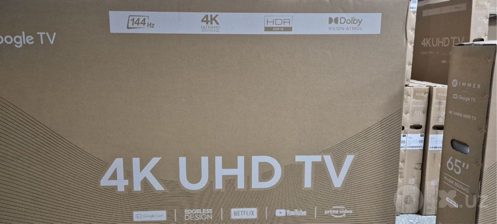 Телевизор смарт от фирмы Immer 4k webos tv televizor