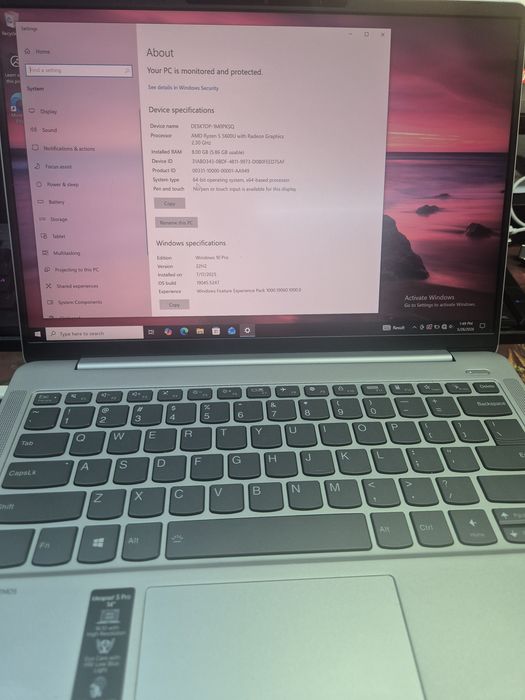 Laptop Lenovo IdeaPad 5 Pro 14 inc , 8gb/256gbh