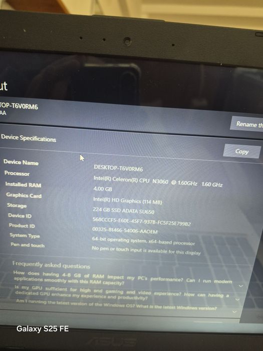 Vând laptop Asus