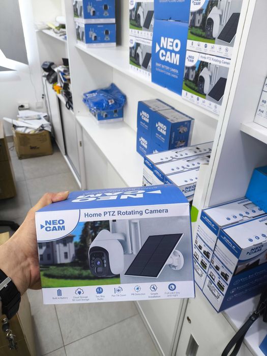 NEO-BS9 - Камера видеонаблюдения 4G с солнечной панелью. Запись 24\7