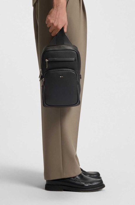 BOSS мужская сумка через плечо