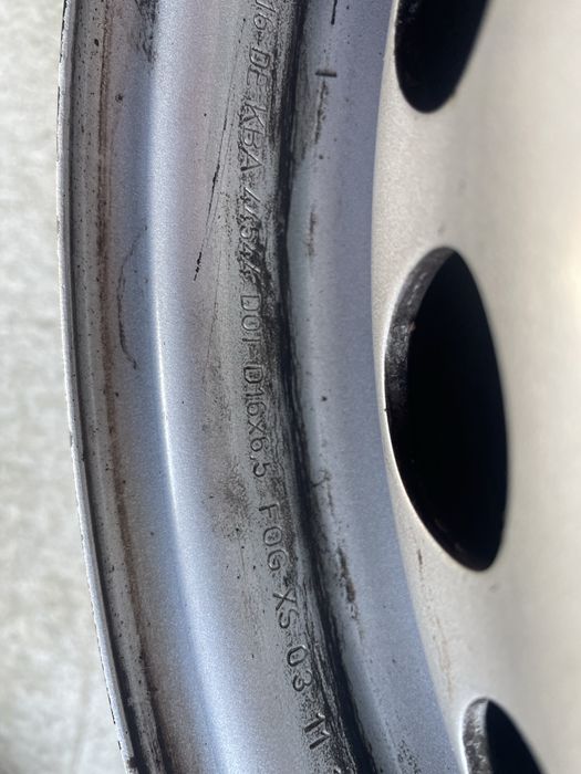 Jante tabla Volkswagen r16 T5 T6