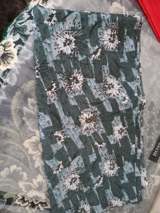 Material mătase verde – 3,50 m x 90 cm