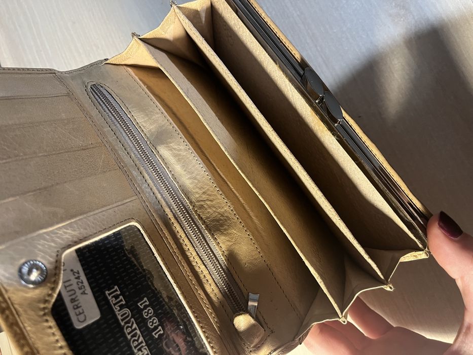 Луксозен дамски портфейл cerruti 1881