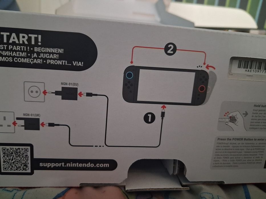 Nintendo switch 2 в гаранция ново+подараци