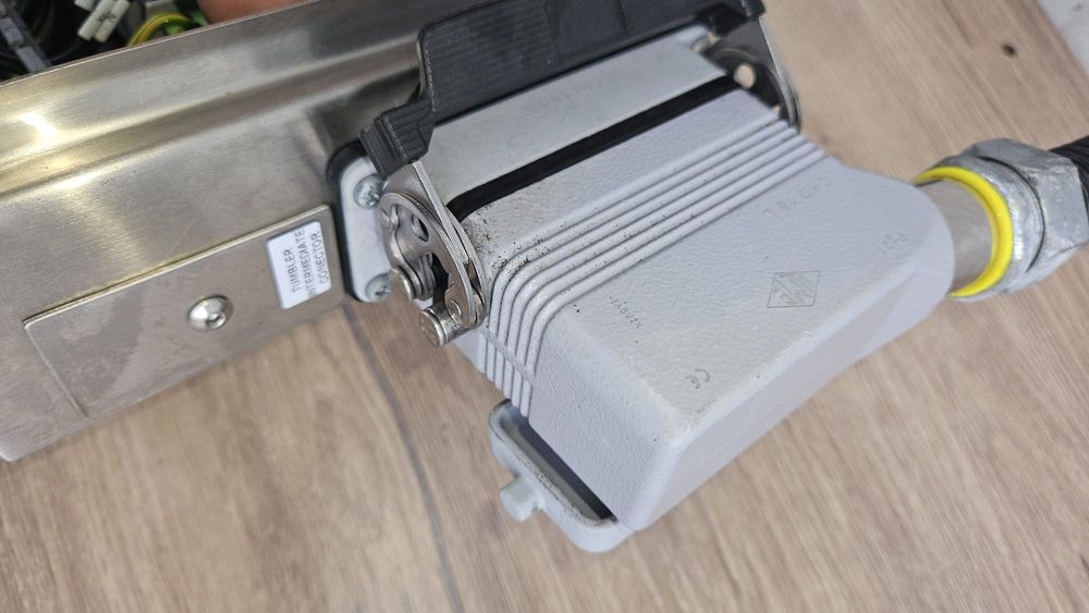 Cutie conexiuni inox pentru automatizări industriale + ILME / Harting 16 pini