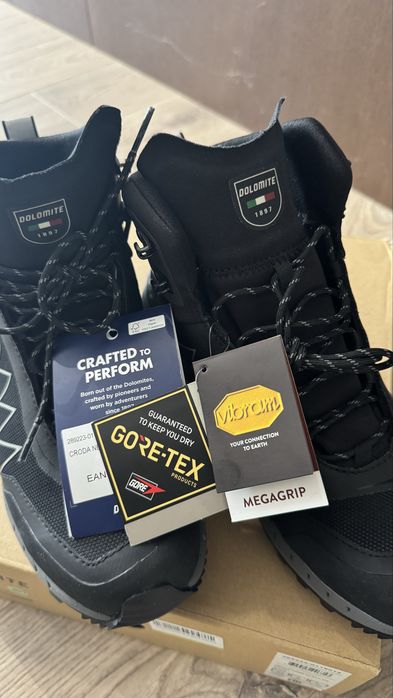 Ботинки зимние 41-42 размер gortex италия