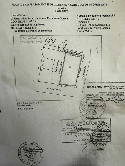 Teren Goranu + Casa / Strada Paraul Hotului / Toate utilitatile