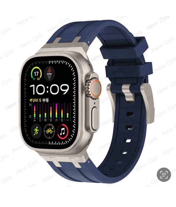 Curea Soft Silicon Catarama Ceas Apple Watch Husa Folie Silicon Sticla