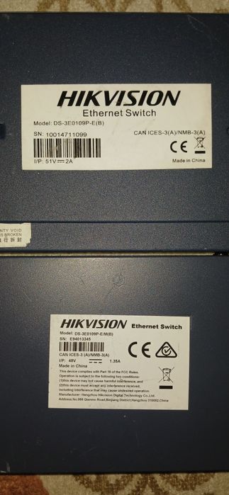 PoE коммутаторы Hikvision