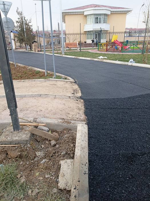 Asfalt  ishlari   Асфальт   хизмати