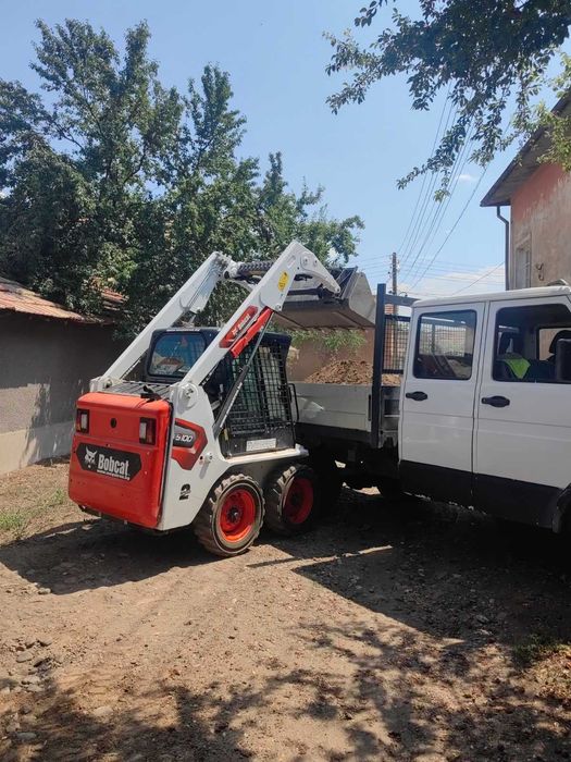 Услуги с багер и със строителна техника и изграждане на септични ями