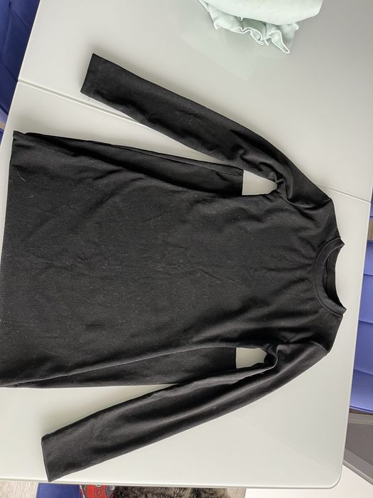 Черное платье-лапша