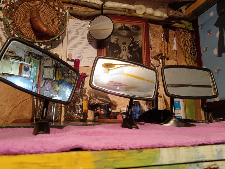 Зеркала для авто заднего вида, советские