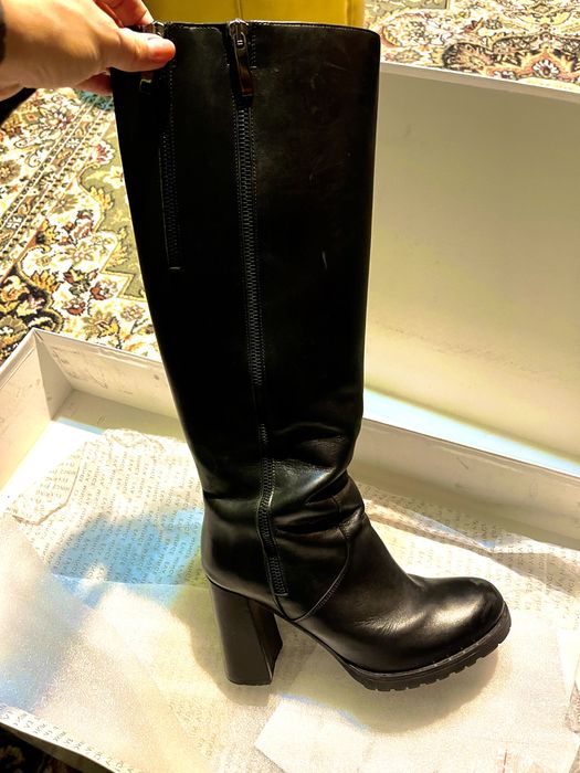 Cizme dama din piele