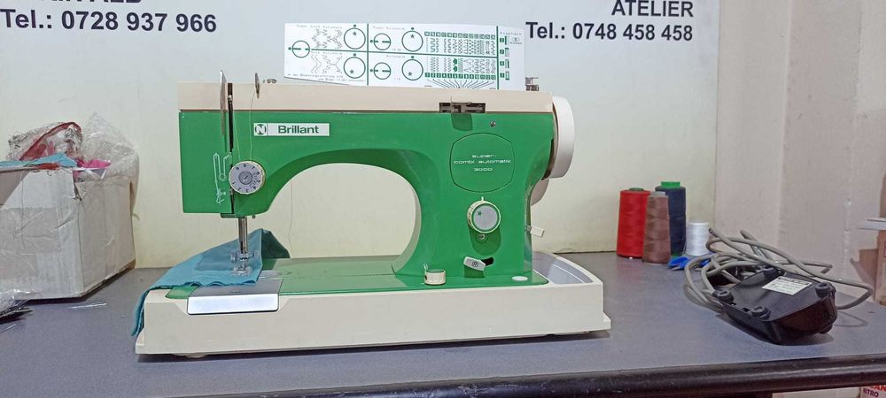 Mașină de Cusut Brillant Super-Combi-Automatik 3000 Graifar Rotativ
