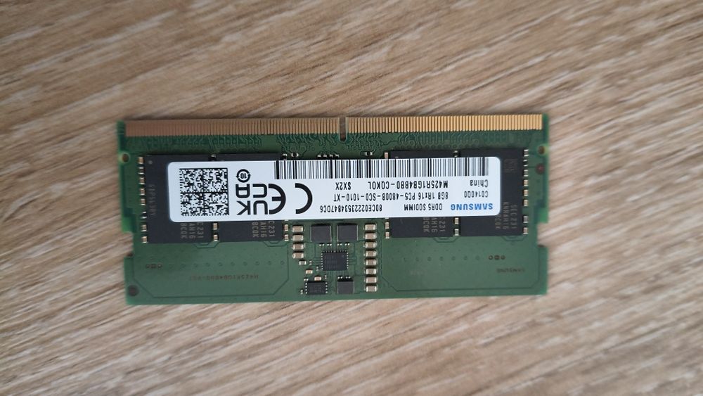 8GB DDR5 4800MHz Laptop Ram Samsung