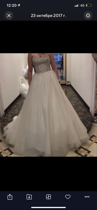 Продам шикарное свадебное платье!