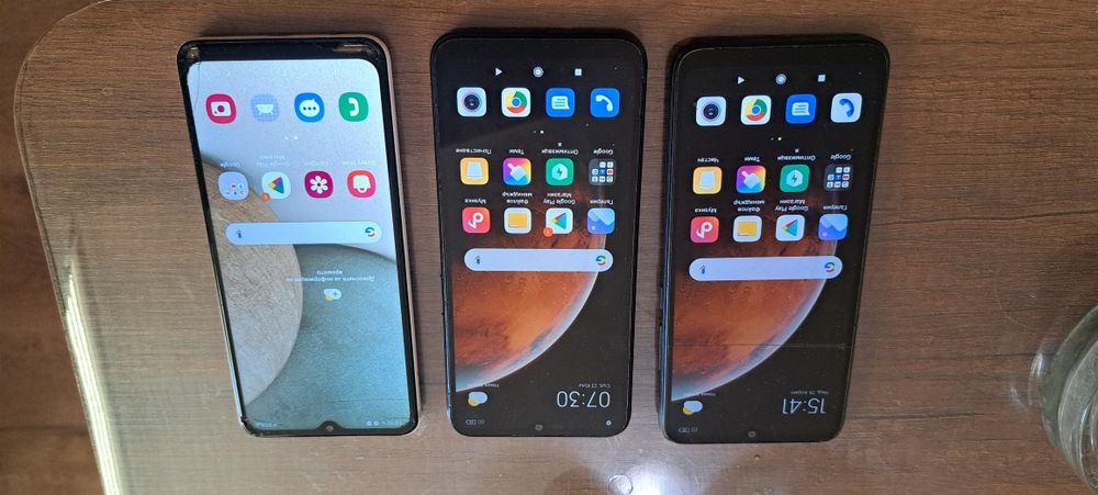 Redmi 9A x2 и Samsung A12