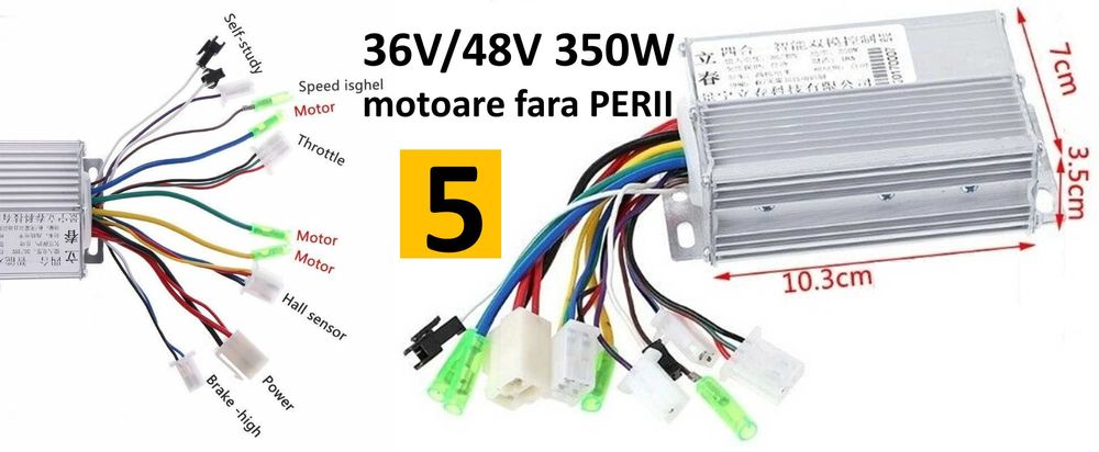 Controler bicicleta electrica /scuter 36V/1000W, 48V/1000W 1500W Noi!