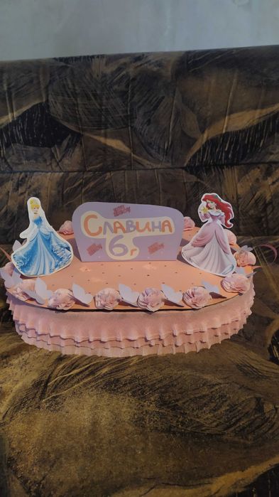 Картонена торта за детската градина