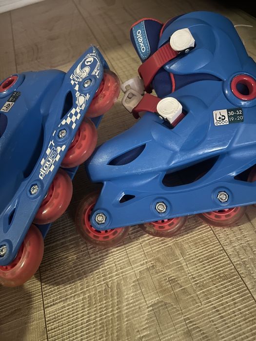 Детски ролери + протектори с подарък каска