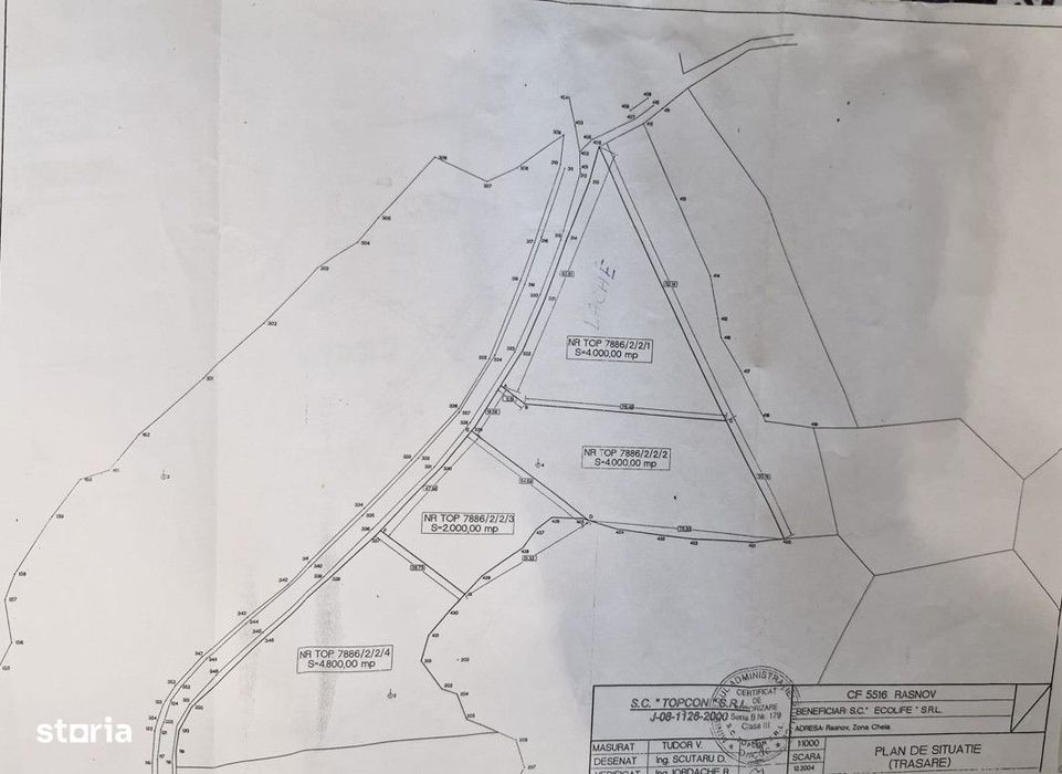 Teren in suprafata de 4000 mp - zona excelenta de investitie
